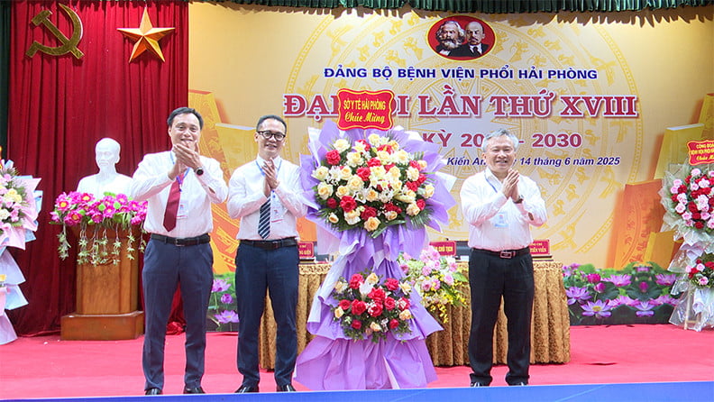 Đại hội Đảng bộ Bệnh viện Phổi Hải Phòng lần thứ XVIII, nhiệm kỳ 2025-2030
