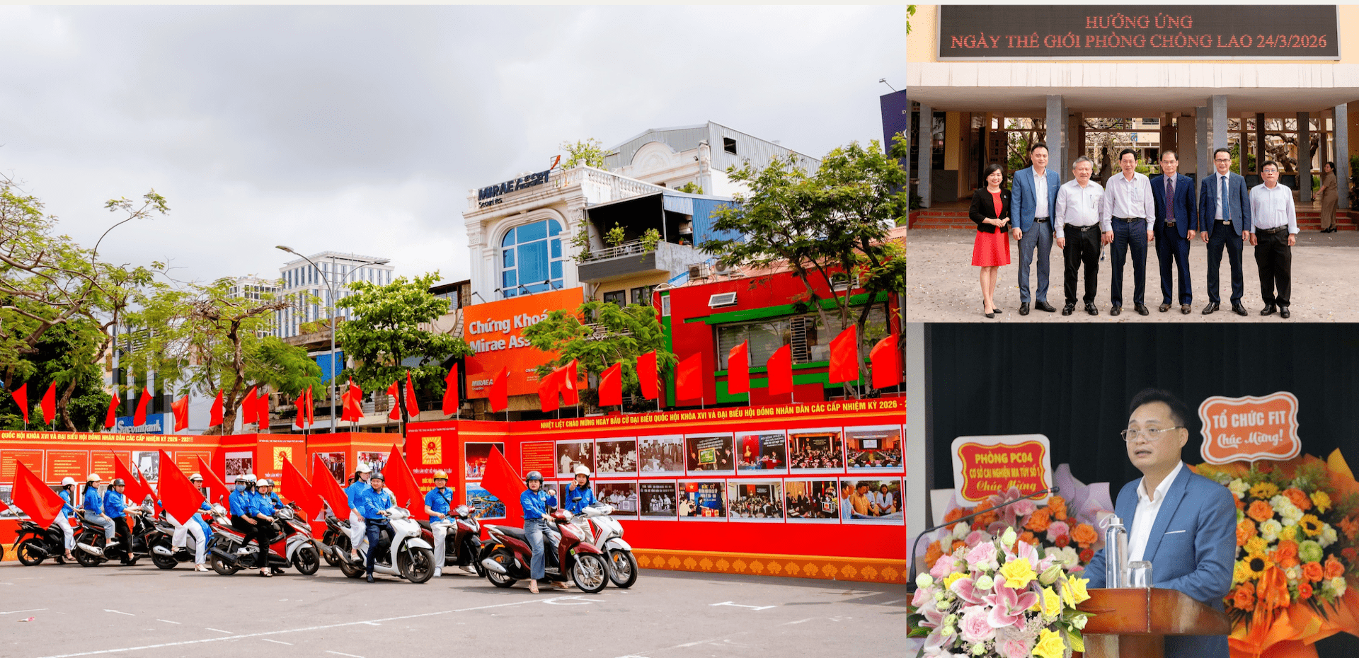 HƯỞNG ỨNG NGÀY THẾ GIỚI PHÒNG, CHỐNG LAO 24/3/2026