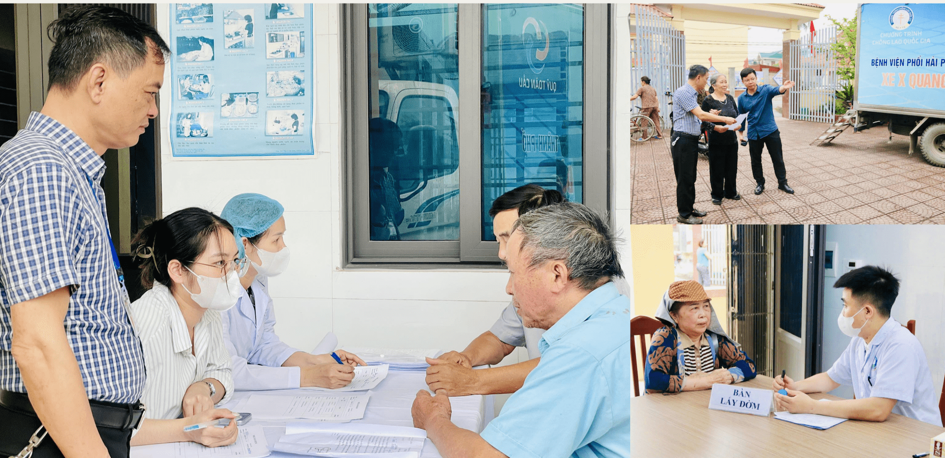 HOẠT ĐỘNG KHÁM SÀNG LỌC BỆNH HÔ HẤP CHO CỘNG ĐỒNG