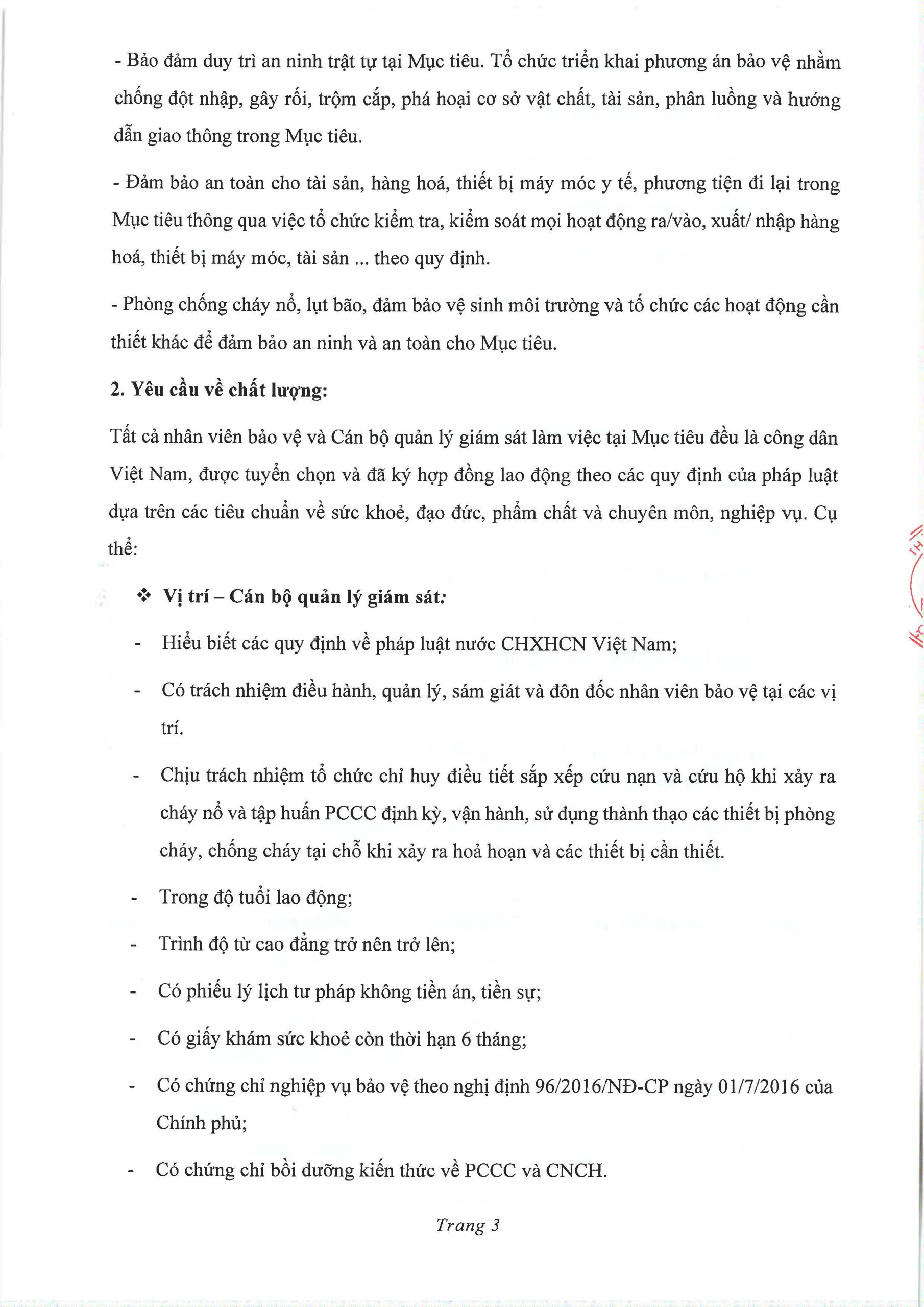 Thư Mời Chào Giá Page 05